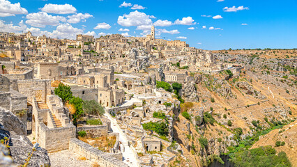 Matera in Basilicate region in south Italy