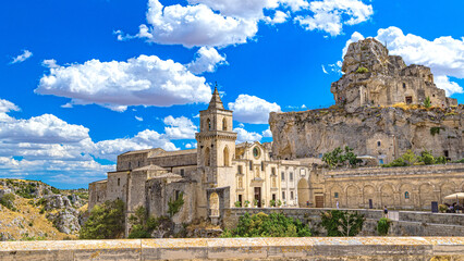 Matera in Basilicate region in south Italy
