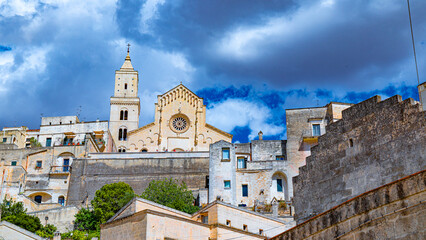 Matera in Basilicate region in south Italy