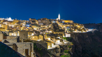 Obraz premium Matera in Basilicate region in south Italy