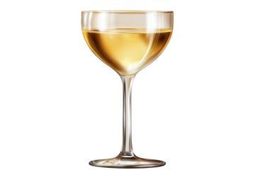 Golden cocktail served in a stylish glass garnished for a sophisticated gathering during a warm evening celebration