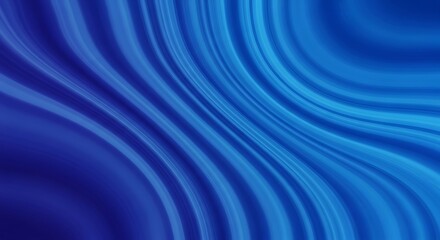 Abstract blue wavy background for modern design.