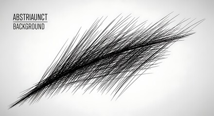 Obraz premium Abstract Feather Graphic Design.