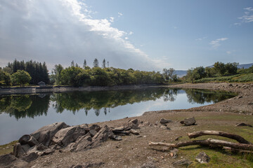 Llyn Cynwch in North Wales, UK