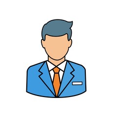 businessman icon vector illustration