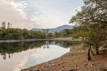 Llyn Cynwch in North Wales, UK