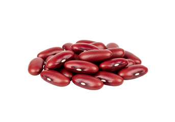 Kidney beans closeup red beans pile food photography transparent background culinary ingredient healthy eating nutrition agriculture