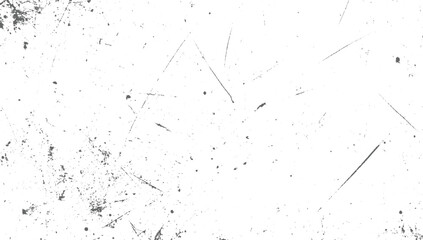 Distressed Black Sketch Texture – Subtle Grain Overlay on White Cement Floor Vintage Grunge Paper Texture – Torn, Crumpled, and Scratched Distressed Overlay for vector design on transparent background