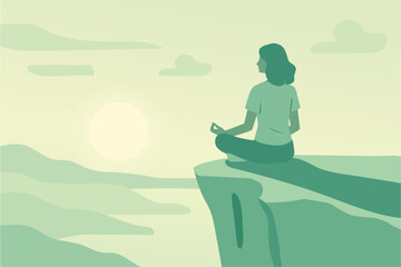 Meditation at Sunrise simple compose01