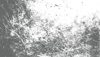 Grunge Overlay Old grain texture with scratch details overlay. Distressed black texture. Distress Overlay Texture.  Wall distressed concrete overlay vector design on transparent background.