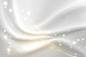 Glowing light effect against a white background creates a soft and ethereal atmosphere perfect for design projects and artistic expressions