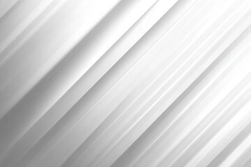 Obraz premium Diagonal lines design on a white background creates a modern and minimalist aesthetic ideal for various design projects and digital media