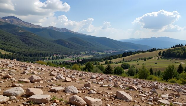 Abstract Numeric Data Representation Modern Design