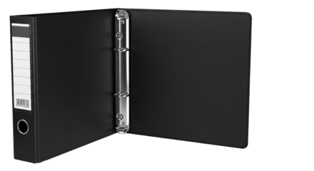 Black Lever Arch File Folder Office Supplies Organization