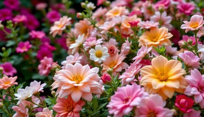 Vibrant Floral Garden Wedding with Dreamy Cinematic Lighting