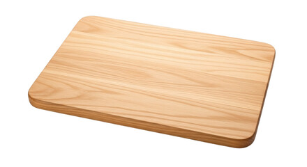 Elegant light wood cutting board on black background offers a minimalist aesthetic for culinary creations.