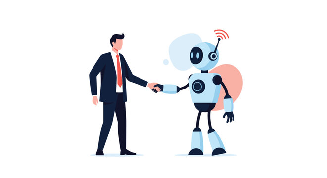 Artificial intelligence integration partnering future collaborative human robot business advancement strategy planning