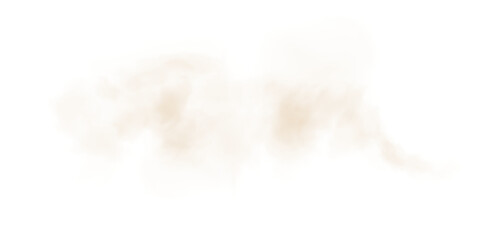 Realistic Golden Mist with Fluffy Clouds, Soft Fog, and Transparent Weather Effects for Atmospheric and Meteorology Designs.