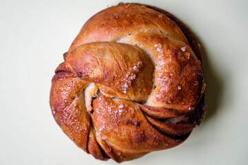 Freshly Baked Cinnamon Bun Breakfast Pastry