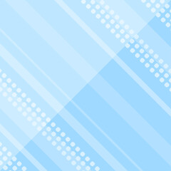 正方形の背景　バイカラーと斜め線　水色