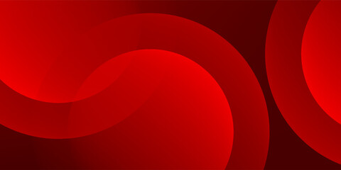 Red abstract background. Dynamic shapes composition. Eps10