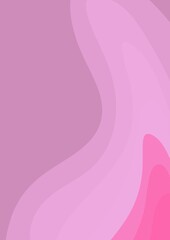 abstract pink background with lines and wave