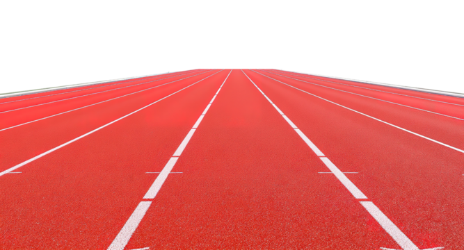 Running Track on transparent background png
