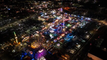 Albuquerque NM State Fair Night Full