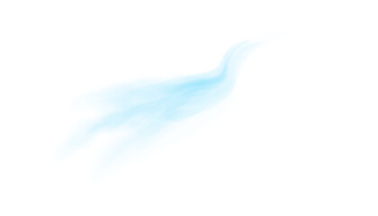 Fresh Air Flow with Light Blue Wave, Dynamic Motion, and Cool Breeze Effects for Abstract or...