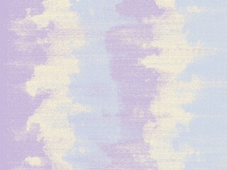 Soft pastel sky texture with lilac, cream, and blue.