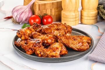 Buffalo chicken wings barbecue sauce