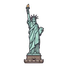 Iconic Statue of Liberty landmark symbol of freedom and America