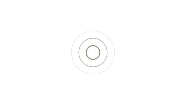 A glossy blank compact disc, a symbol of digital data and music storage, is isolated on a clean white background