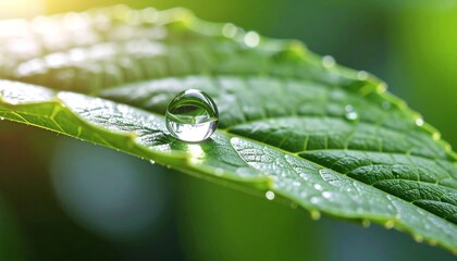 A Dew Drop's Reflection Capturing Nature's Beauty in a Single Frame