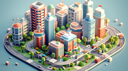 3D city model