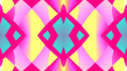 Obraz premium colourful glow aesthetic abstract gradient line art shape wallpaper background pattern