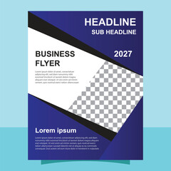 Modern Business Flyer Template Design
