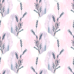 Watercolor Floral Seamless Pattern