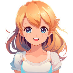 anime style girl 1