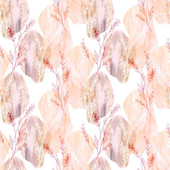 Watercolor Floral Seamless Pattern