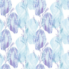 Watercolor Floral Seamless Pattern