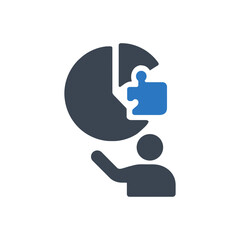 Analytics Solution Piechart icon
