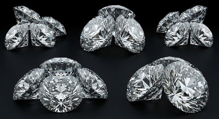 Dazzling Diamond Collection - Sparkling Gems for Luxury Designs.