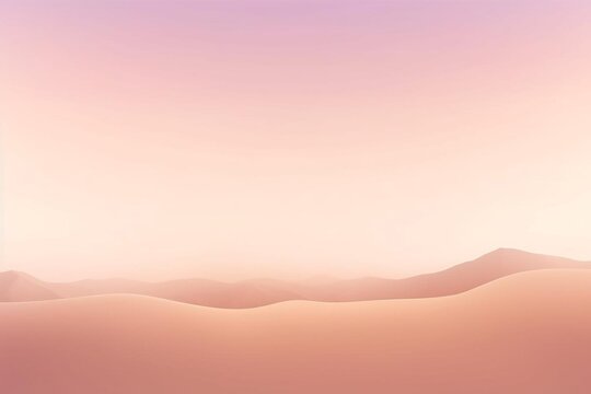 sunset in the desert