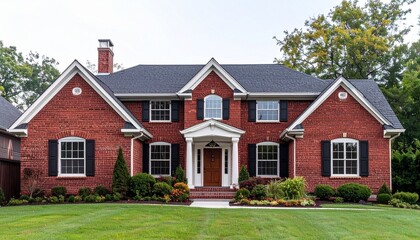 Fototapeta premium house on the hill