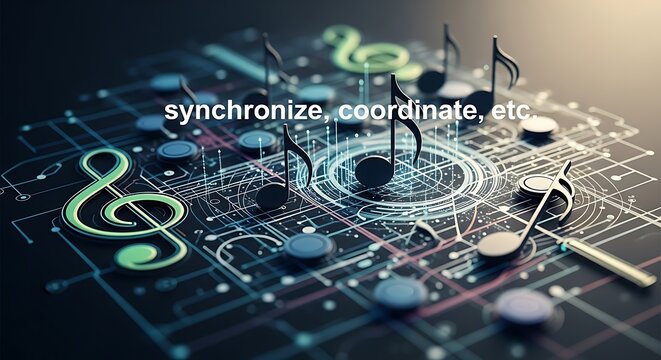 Digital Music Synchronization and Coordination.