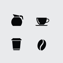 set of coffee icons