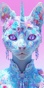 Fashion unicat kawaii style 