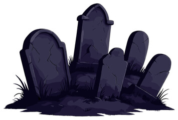 Halloween 3d icon set. featuring gravestones, haunted house, bats, pumpkin, ghost, and witch symbols