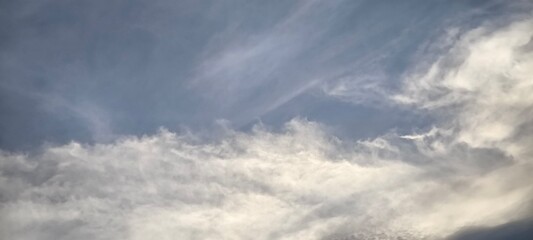 Clouds for a natural background. Nature.